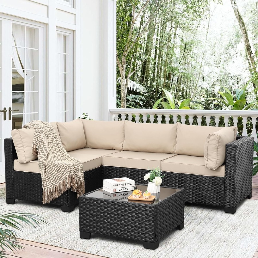 Outdoor Furniture Metal Chairs - Conjunto de móveis para pátio, composto