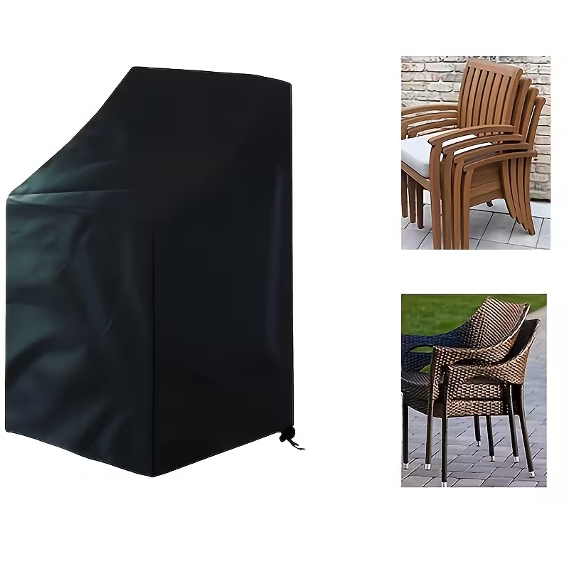 Outdoor Furniture Metal Chairs - Capa para Cadeira de Exterior Empilhável