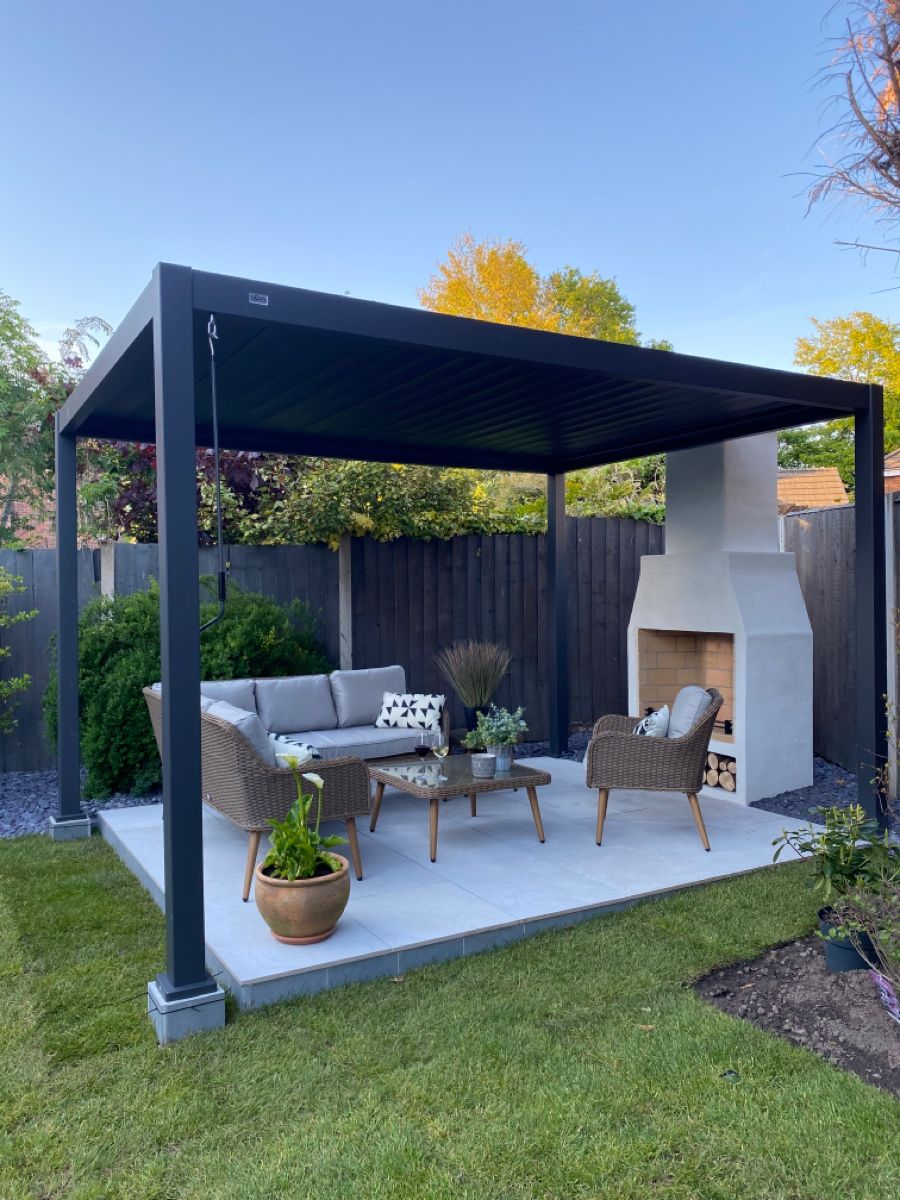 Pavilhão ao Ar Livre Estilo Mi - Outdoor Furniture Metal avaliação e preço