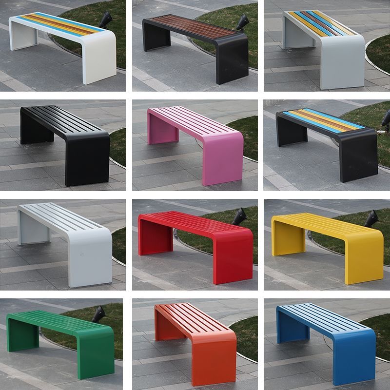 Banco de metal de aço laminado - Outdoor Furniture Metal Chairs avaliação e preço
