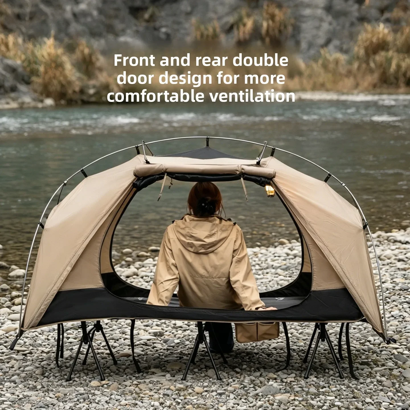 MOUNTAINHIKER Tenda de Acampam - Outdoor Daybed Furniture avaliação e preço