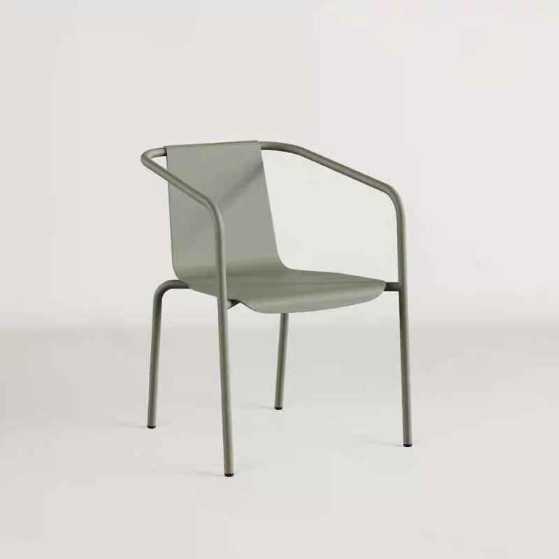 Conjunto de Pátio Escandinavo  - Outdoor Furniture Metal Chairs avaliação e preço
