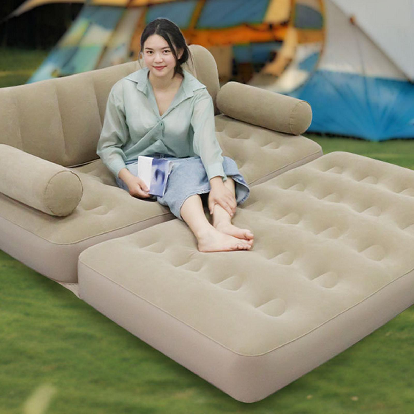 Sofá inflável com bomba de ar, - Outdoor Daybed Furniture avaliação e preço