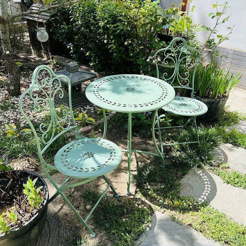 Mesa e Cadeiras de Ferro Estil - Outdoor Furniture Metal Chairs avaliação e preço