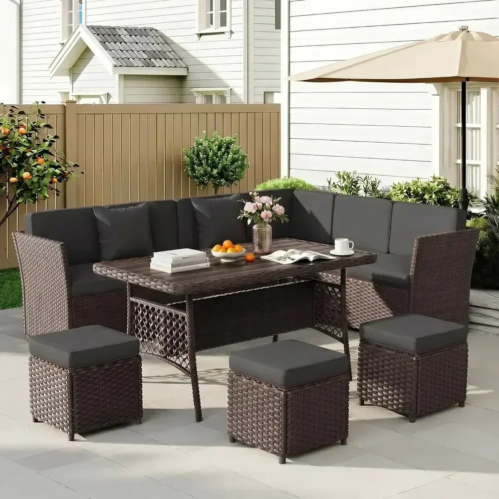 Conjunto de móveis de jardim e - Outdoor Furniture Metal Chairs avaliação e preço