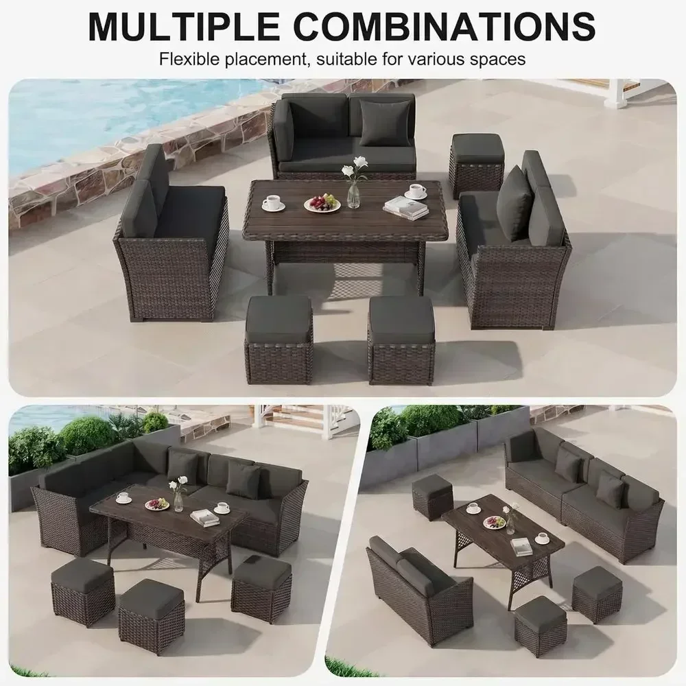 Conjunto de móveis de jardim e - Outdoor Furniture Metal Chairs avaliação e preço