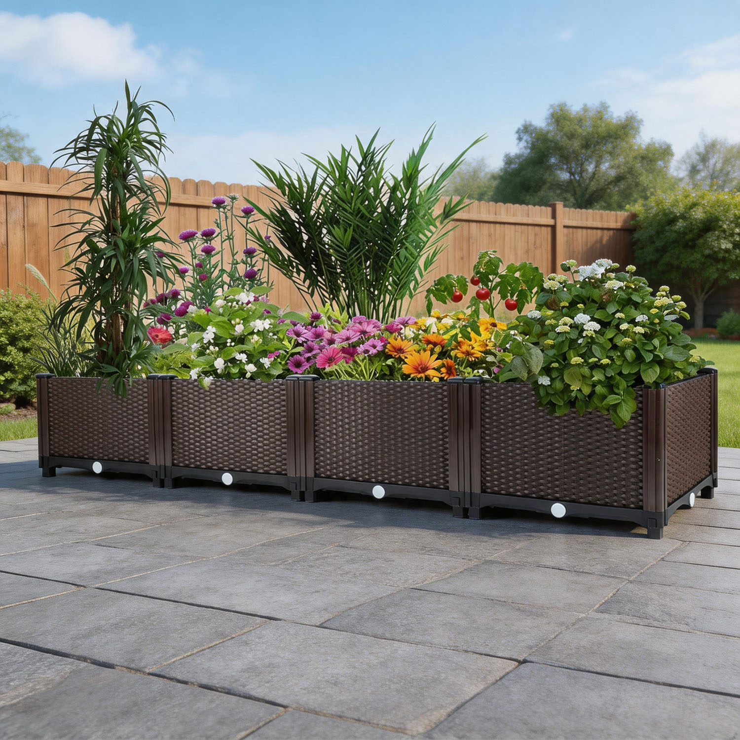 Canteiro Elevado Autoirrigável - Outdoor Daybed Furniture avaliação e preço